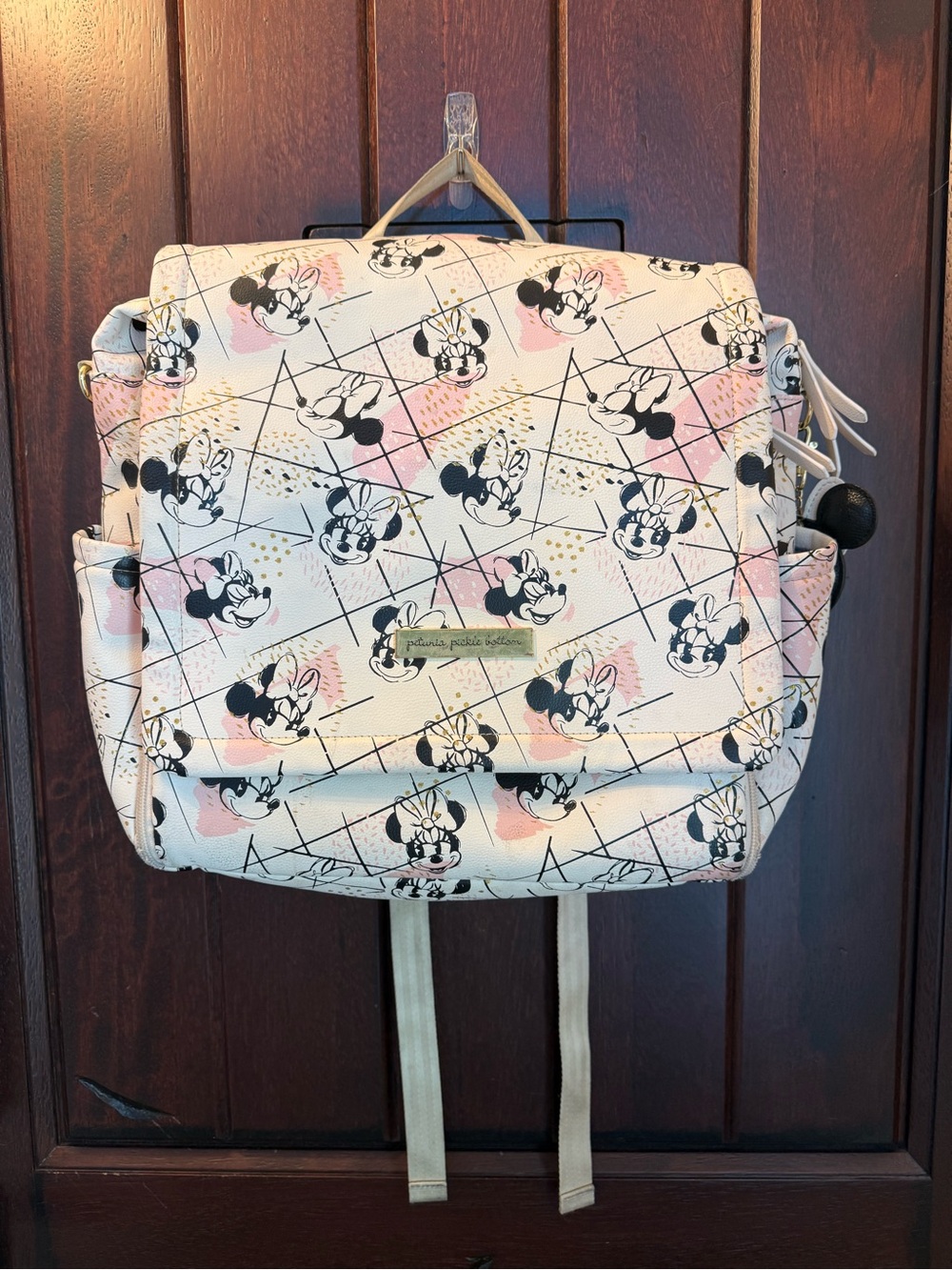 🎀 Petunia Pickle Bottom x Disney Minnie Mouse Boxy Backpack Diaper Bag